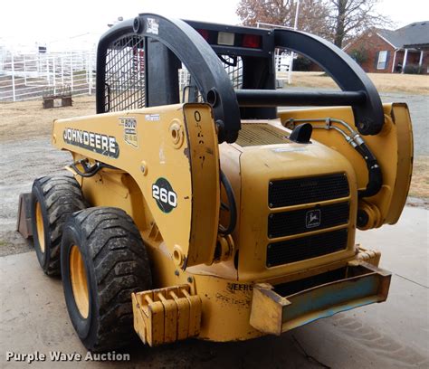 2000 john deere 260 skid steer problems|john deere 260 for sale.